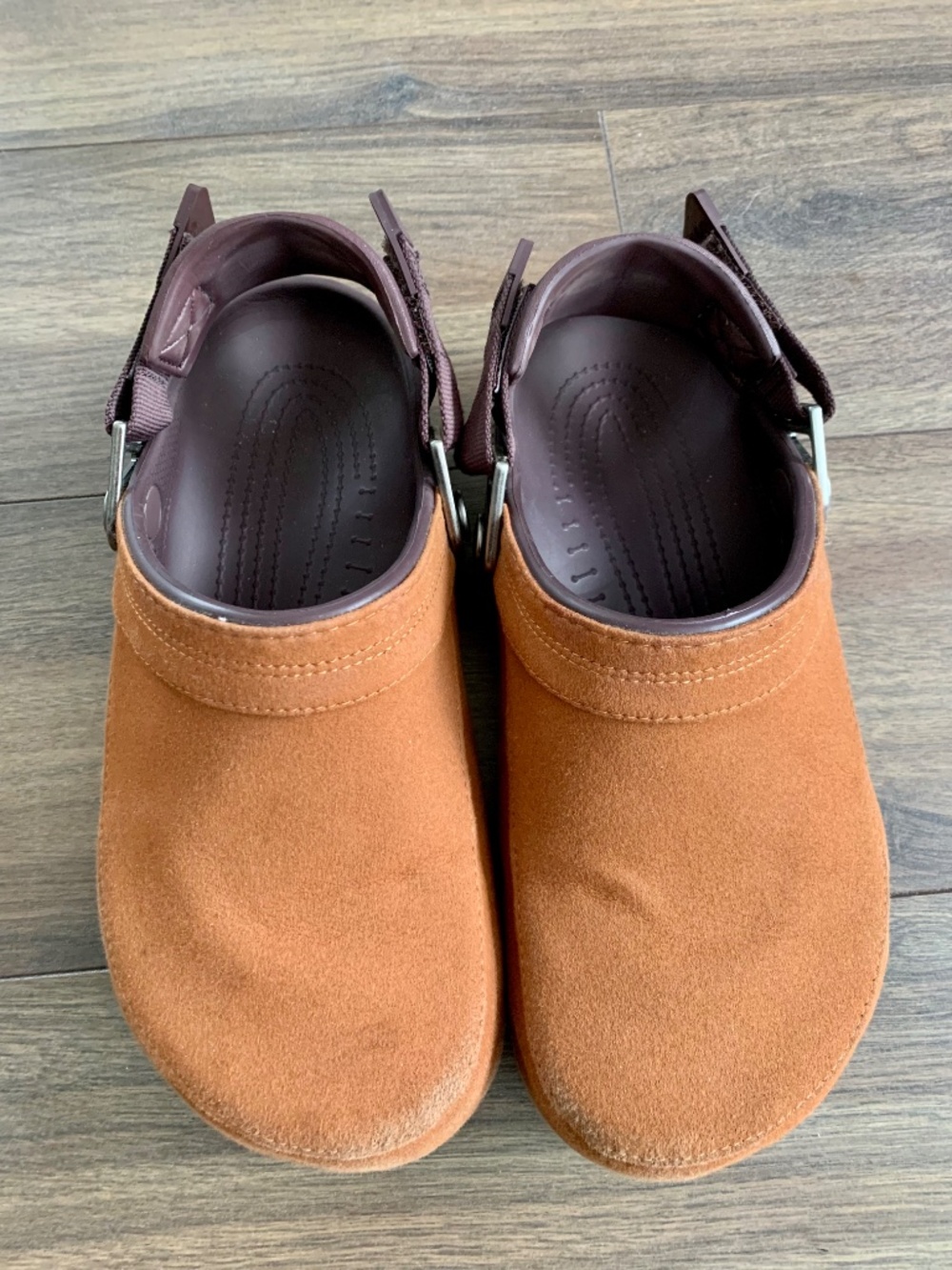 Crocs Museum of Peace and Quiet Classic Clogs Size M7 W9 Ginger/brown color - Picture 5 of 10